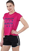 Sweet Dreams Womens Workout T.Shirts (Pink)