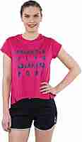 Sweet Dreams Womens Workout T.Shirts (Pink)