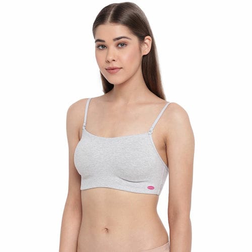 Enamor A022 Comfort Cami Non Padded Sports Bra With Detachable Straps 