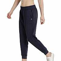 Enamor Essentials E056 Women's Comfy Jogger - Navy Melange