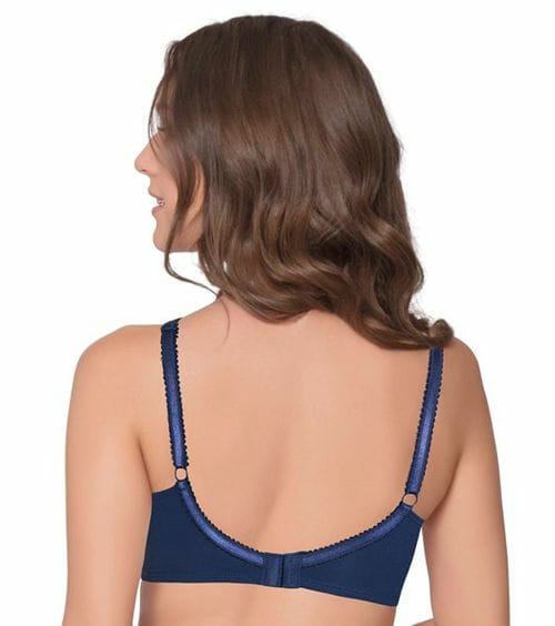 Enamor A056 Comfort X-Frame Lift Support Bra -Stretch Cotton Non-Padded Wirefree High Coverage