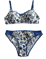 Wedding bra panty sales set