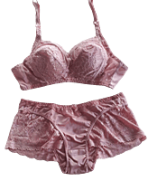 Lady Love Glitter N Set Bra & Panty Bridal Set