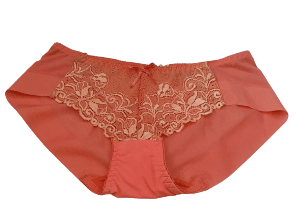 Fancy Mesh Lacely Netted Panty (Peach)