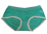 Fancy Mesh Lacely Netted Panty (Green) Fancy Mesh Lacely Netted Panty (Green)
