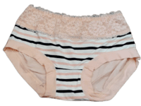 Fancy Mesh Lacely Netted Panty - Lite Peach Fancy Mesh Lacely Netted Panty - Lite Peach