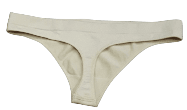 Fancy Stylish Women Thongs G String Panty- Skin