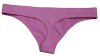 Fancy Stylish Women Thongs G String Panty- Pink