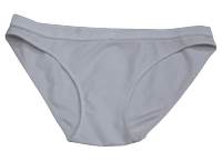 Fancy Stylish Women Thongs G String Panty- White