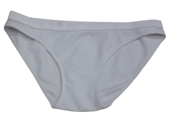 Fancy Stylish Women Thongs G String Panty- White