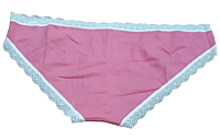 Fancy Mesh  Bikini Lacely Panty- PINK