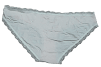 Fancy MeshBikini Lacely Panty- Cream