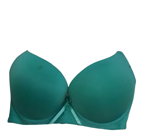 UnderWired Semi Coverage Padded Bra - Green