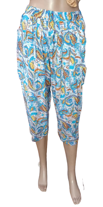 Pyjama Womens Printed Viscose Dhoti Pants