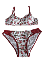 Lady Love Printed Lilly Set Bra & Panty Bridal Set