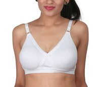 Strawberry Solid Full Coverage Support Bra