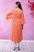 Maybell Feeding Kurti (Orange) Maybell Feeding Kurti (Orange)