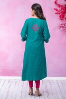 Maybell Feeding Kurti (Dark Green)