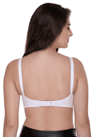 Sona Solid Bee Heart Elastic Cotton Bra