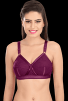 Sona Solid Cotton Bra