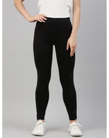 Women's Black Color Yoga Pant - GOLDSTROMS